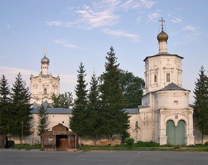 Солотчинский монастырь в Рязани.